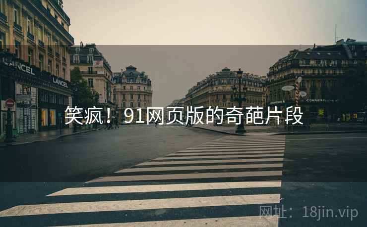 笑疯！91网页版的奇葩片段