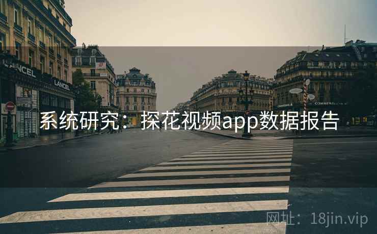 系统研究：探花视频app数据报告