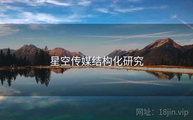 星空传媒结构化研究