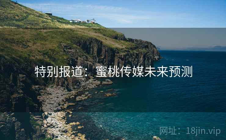特别报道:蜜桃传媒未来预测